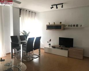 Living room of Flat for sale in Villajoyosa / La Vila Joiosa  with Air Conditioner, Private garden and Community pool