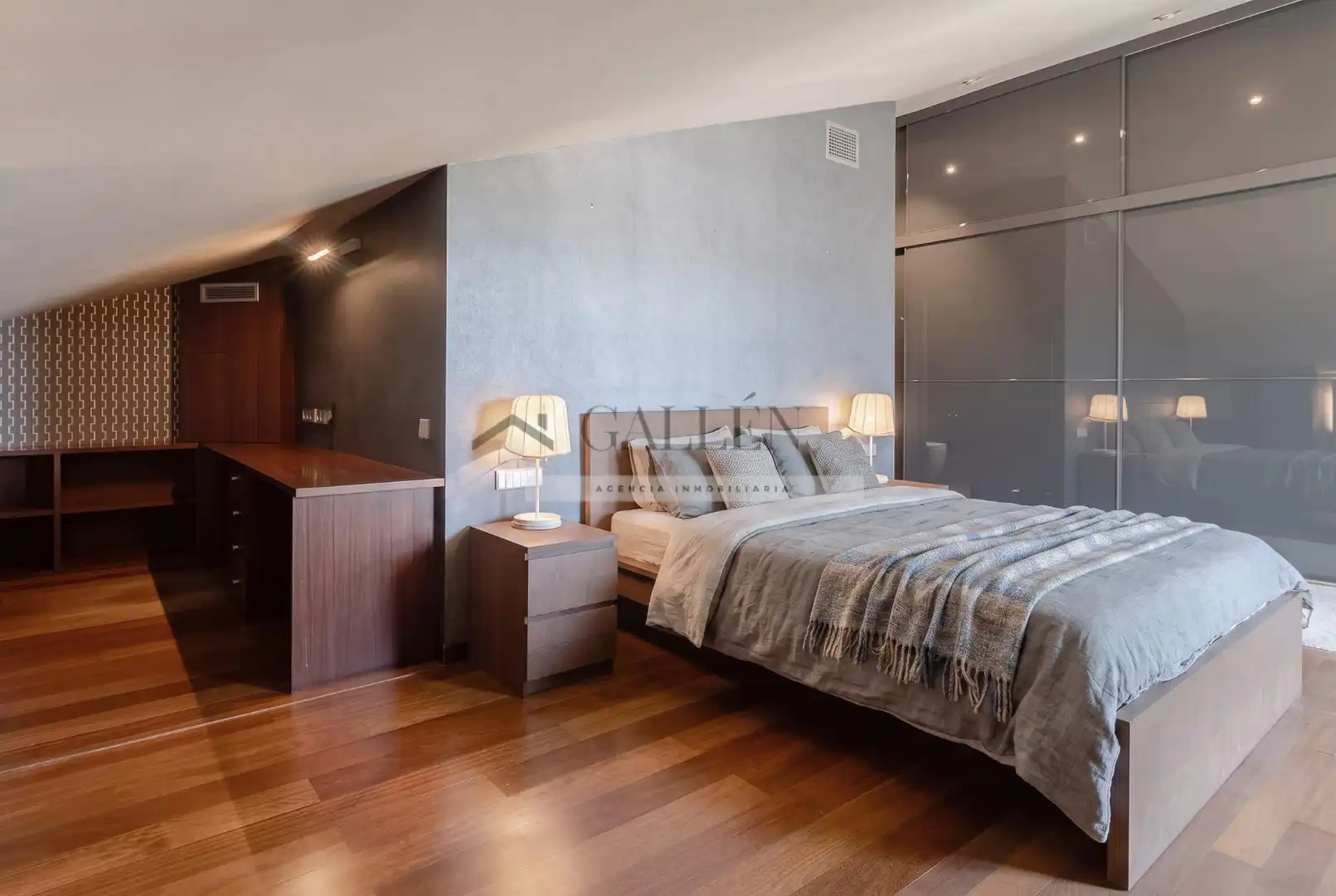 Bedroom of Attic for sale in Castellón de la Plana / Castelló de la Plana  with Air Conditioner, Heating and Terrace