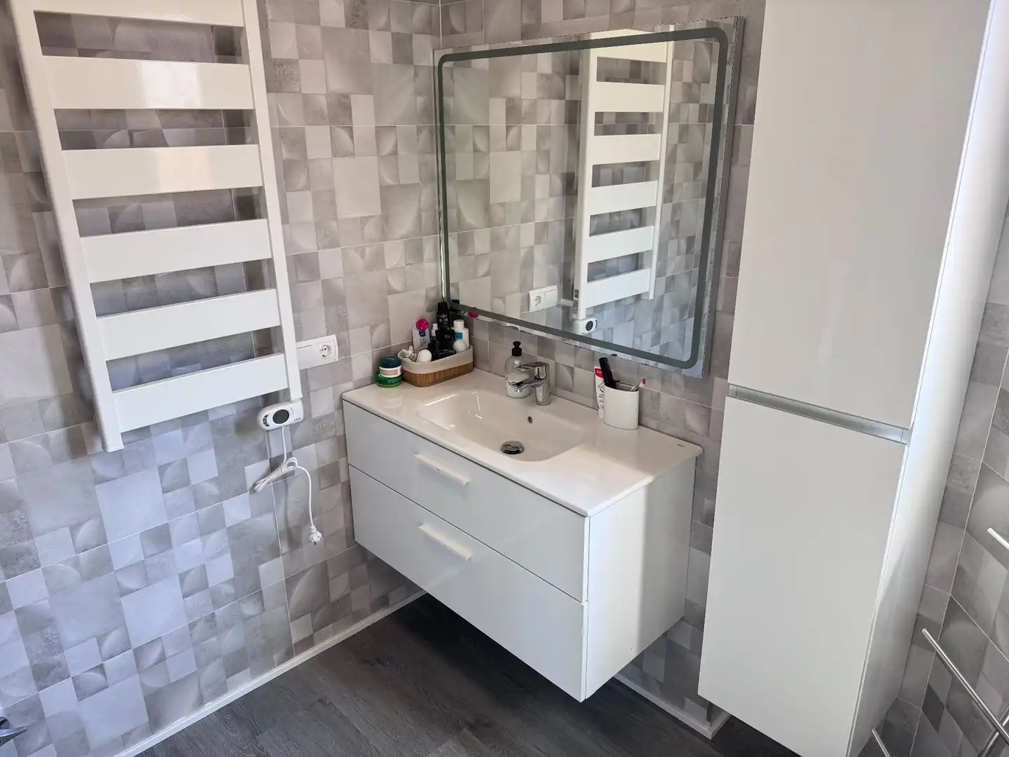 Baño de Casa o chalet en venta en Roquetas de Mar con Aire acondicionado, Jardín privado y Terraza