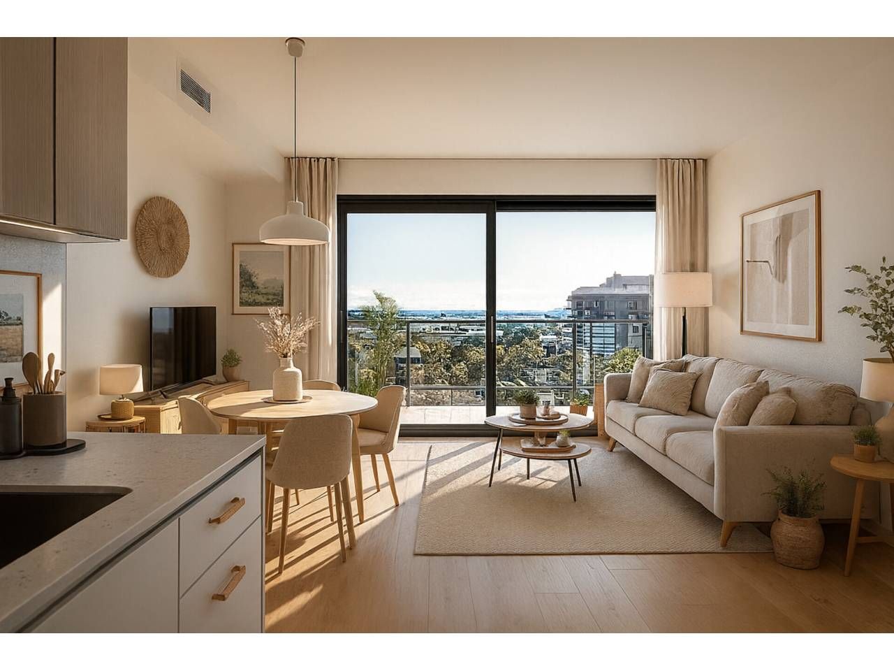 Living room of Flat to rent in Granollers  with Air Conditioner, Heating and Parquet flooring