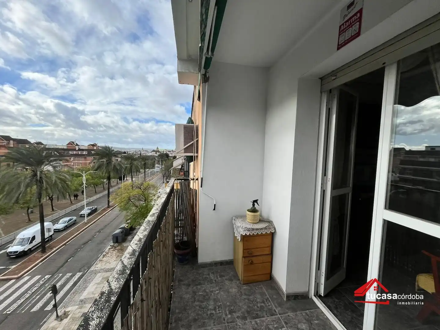 Balcony of Flat for sale in Córdoba  with Air Conditioner and Terrace