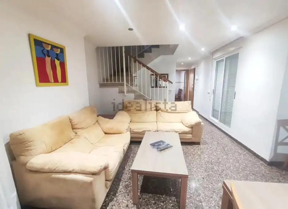 Sala de estar de Dúplex de alquiler en Massamagrell, Valencia