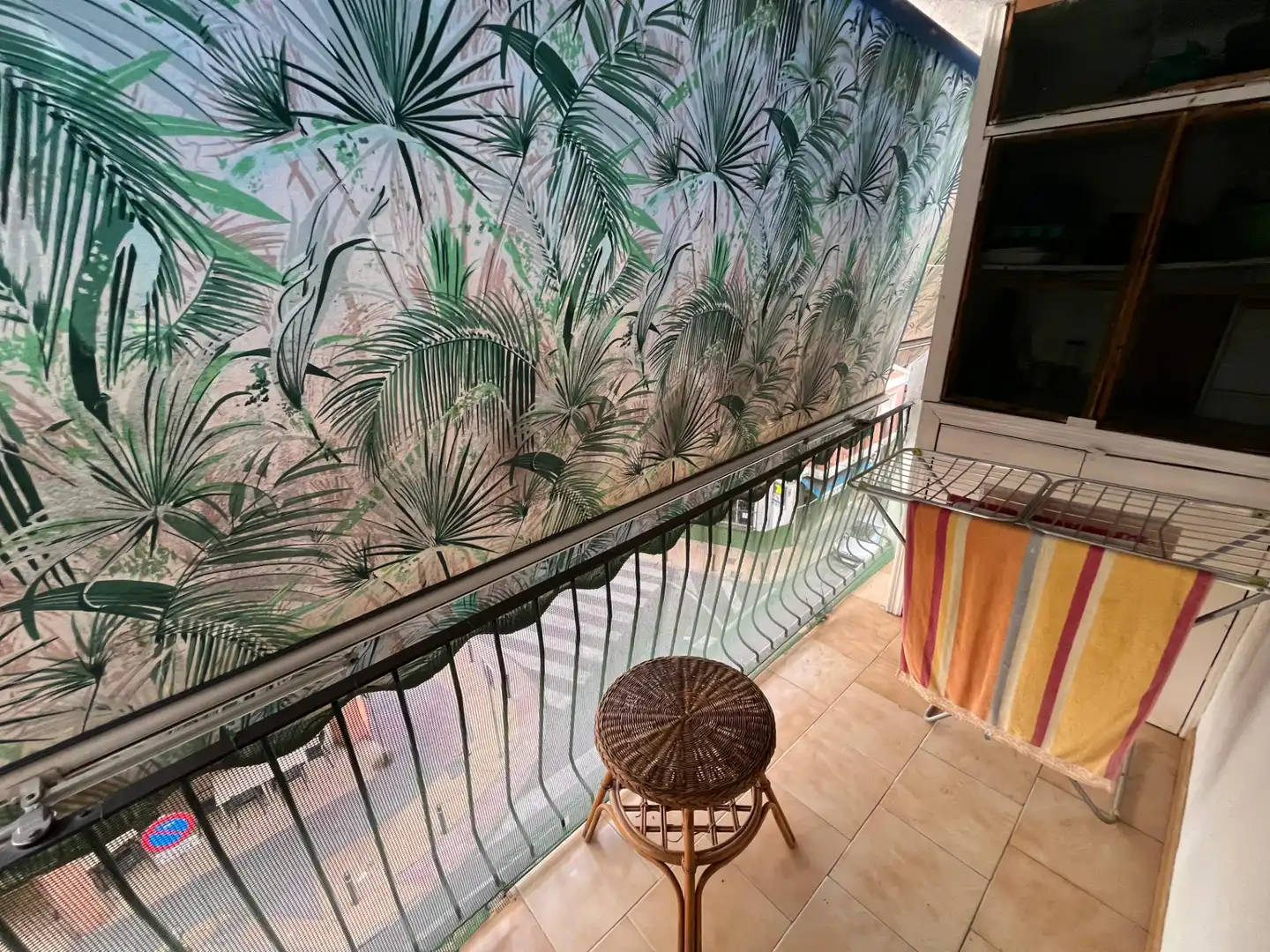 Balcony of Flat for sale in Benidorm  with Air Conditioner, Furnished and TV