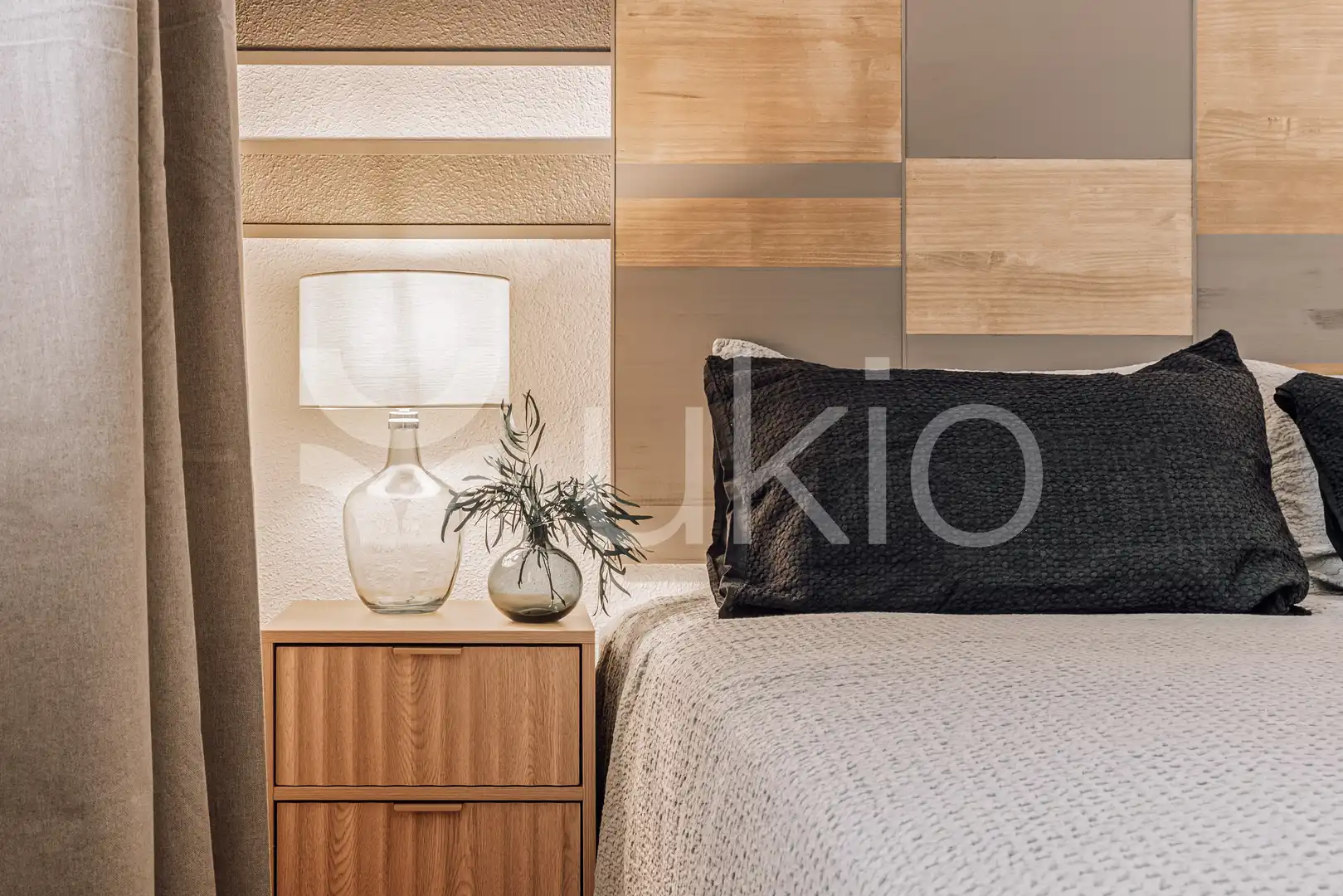 Habitación de Apartamento de alquiler en Madrid con Aire acondicionado, Calefacción y Amueblado