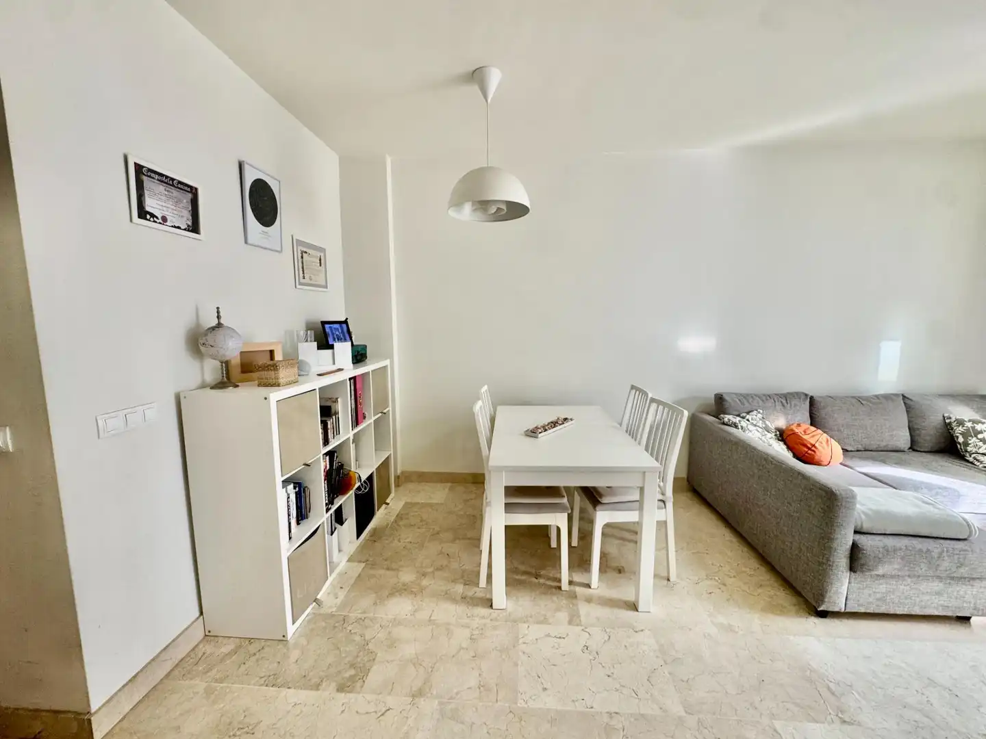 Living room of Attic for sale in Benalmádena  with Air Conditioner, Private garden and Terrace