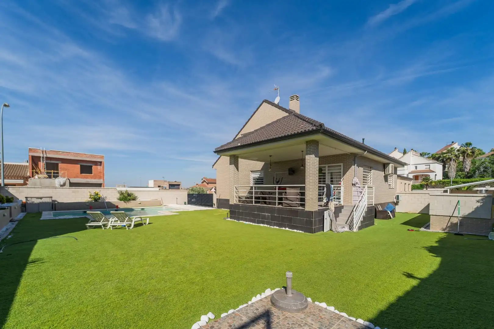 Terraza de Casa o chalet en venta en Olías del Rey con Aire acondicionado, Calefacción y Jardín privado