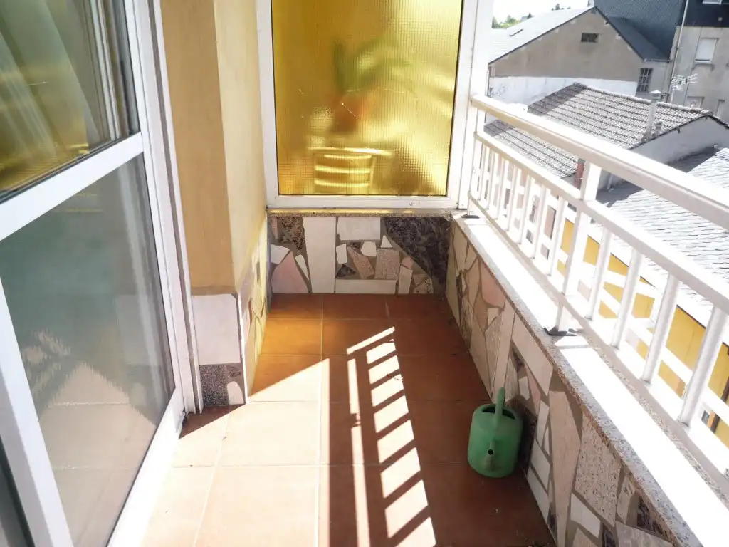 Balcony of Flat for sale in Cacabelos
