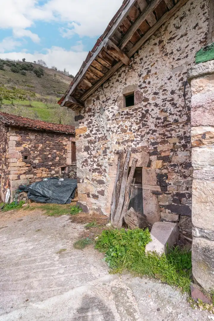 Vista exterior de Casa o chalet en venta en Somiedo con Calefacción y Jardín privado
