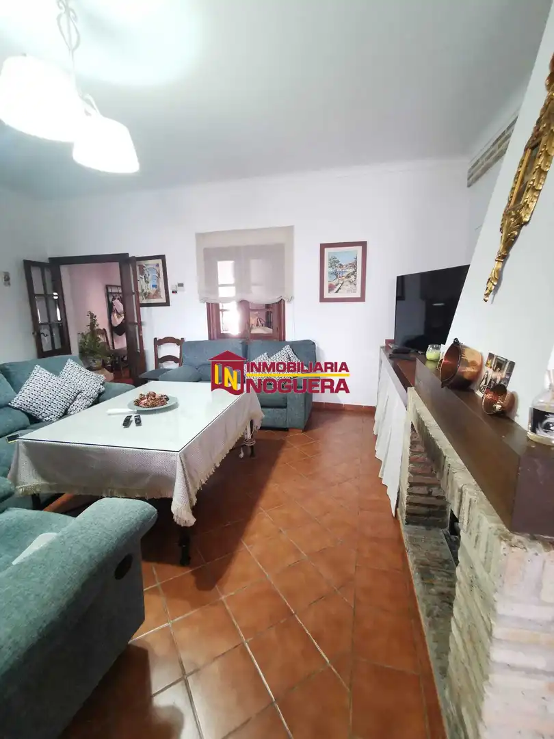 Sala d'estar de Casa o xalet en venda en Écija amb Aire condicionat, Terrassa i Traster