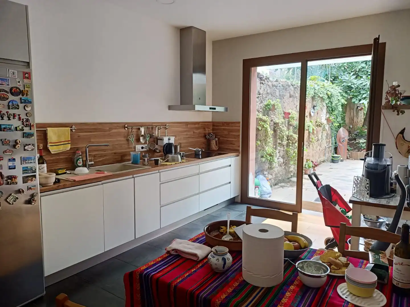 Kitchen of Country homes for sale in San Cristóbal de la Laguna  with Parquet flooring, Terrace and Furnished