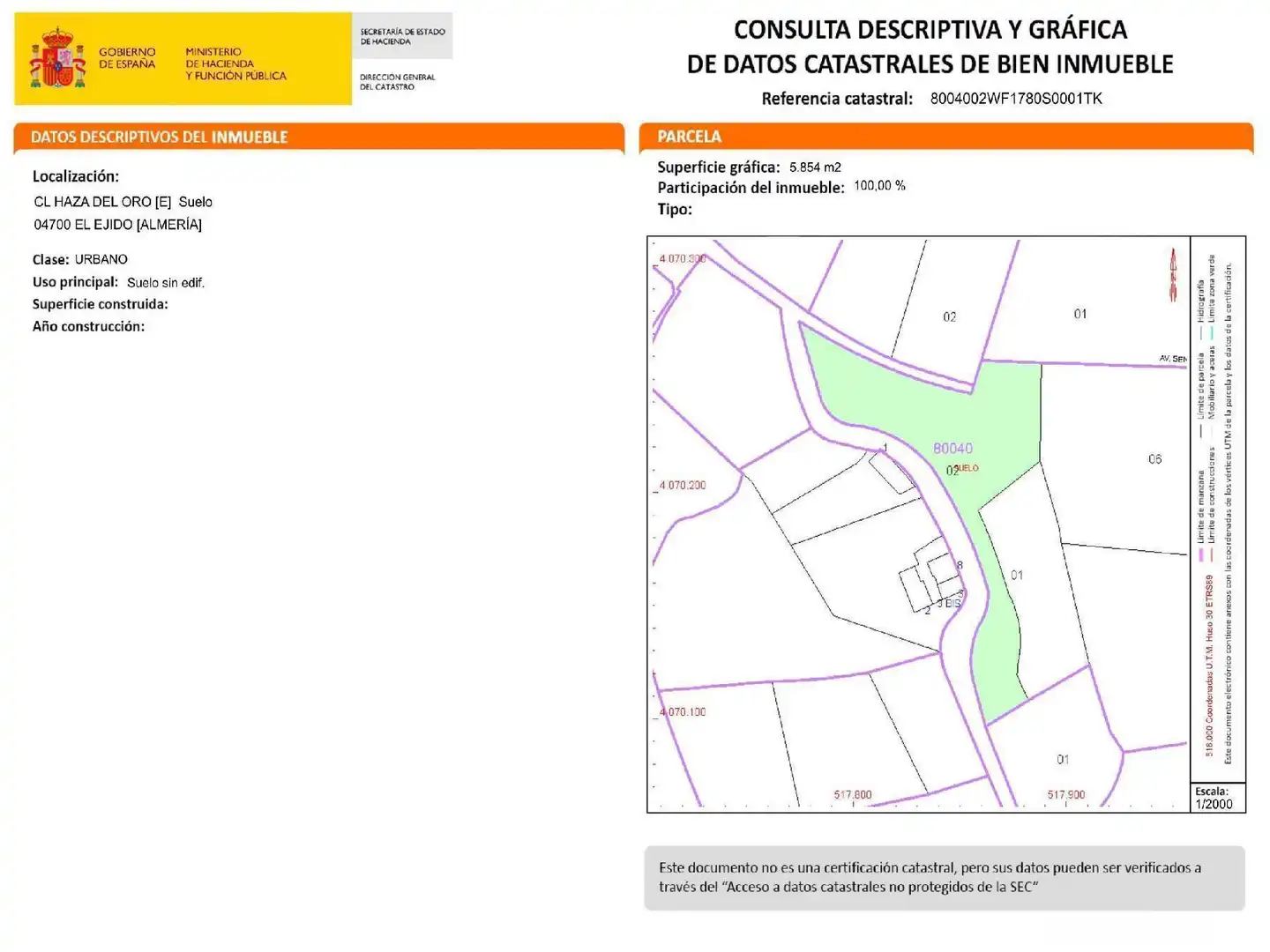 Terrenos y solares en venta en El Ejido Ciudad, imagen 15