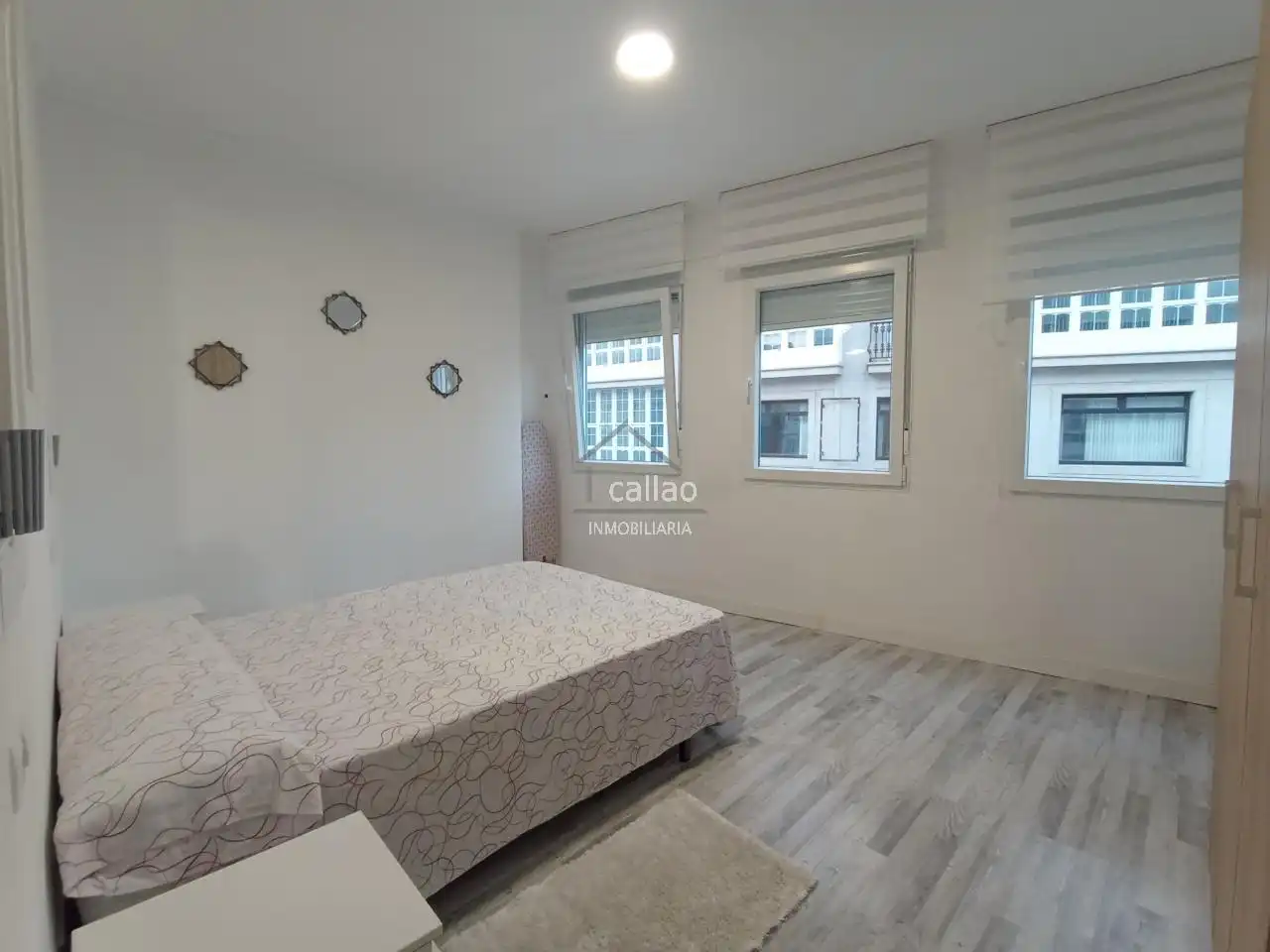 Bedroom of Apartments for rent in Ferrol  with Heating and Furnished