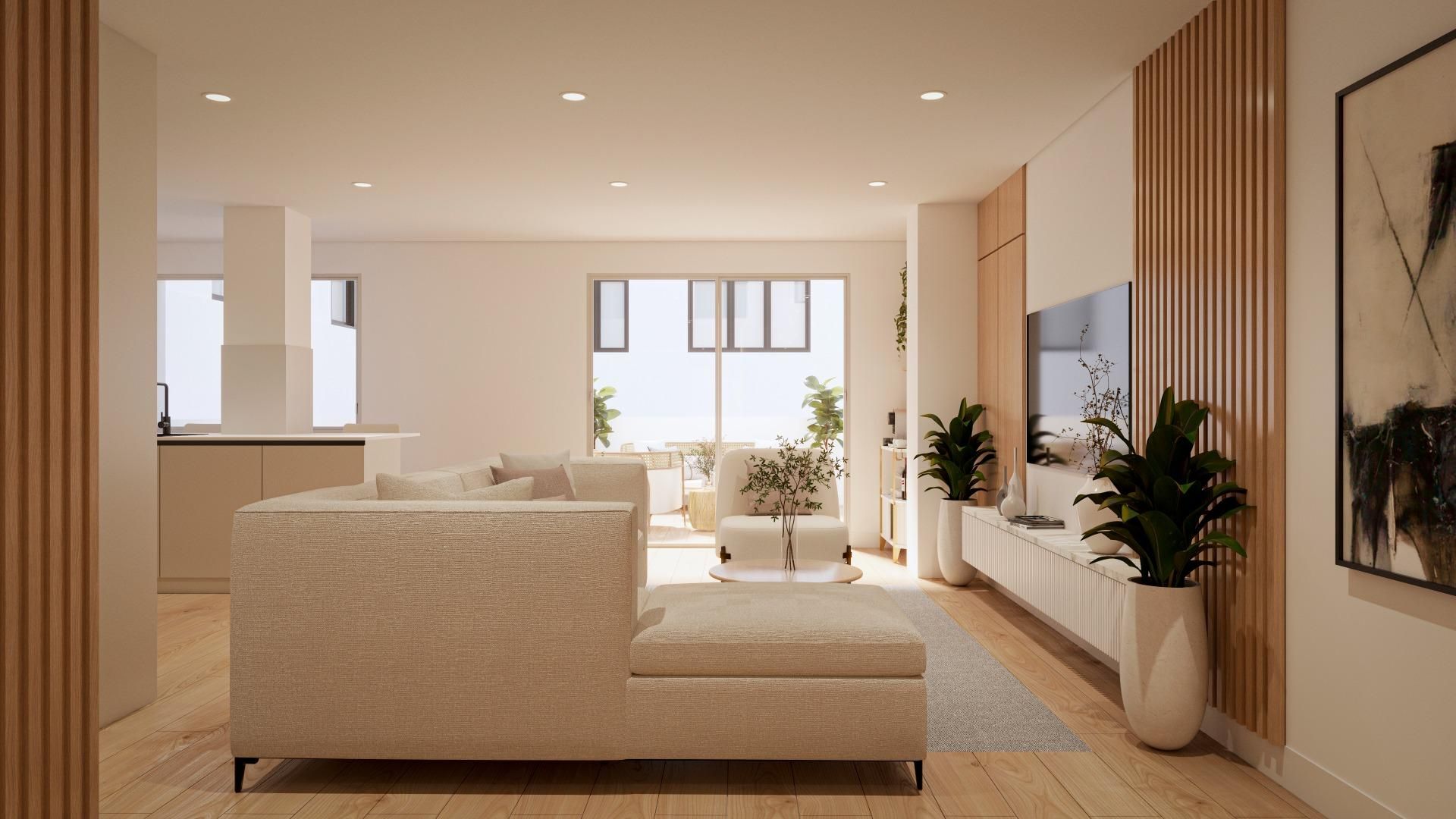 Living room of Flat for sale in  Zaragoza Capital