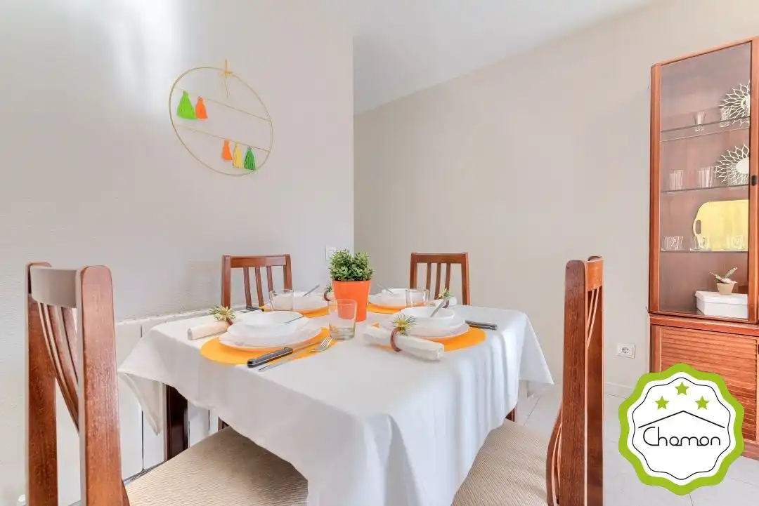 Esszimmer von Wohnung zur Miete in Noja mit Heizung, Privatgarten und Terrasse