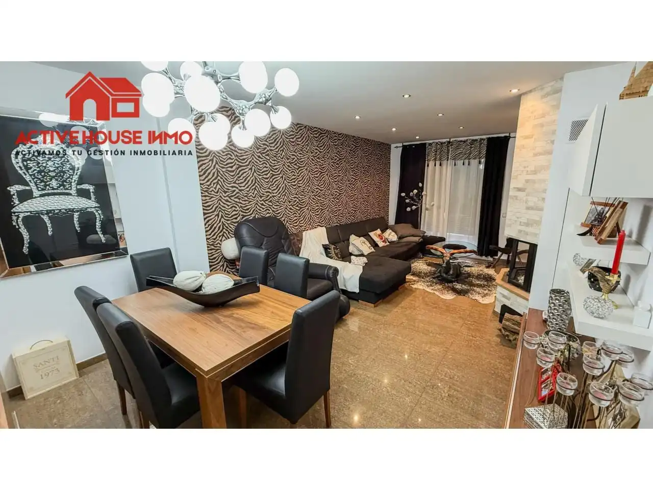 Sala de estar de Casa o chalet en venta en Santa Bàrbara con Aire acondicionado, Calefacción y Terraza