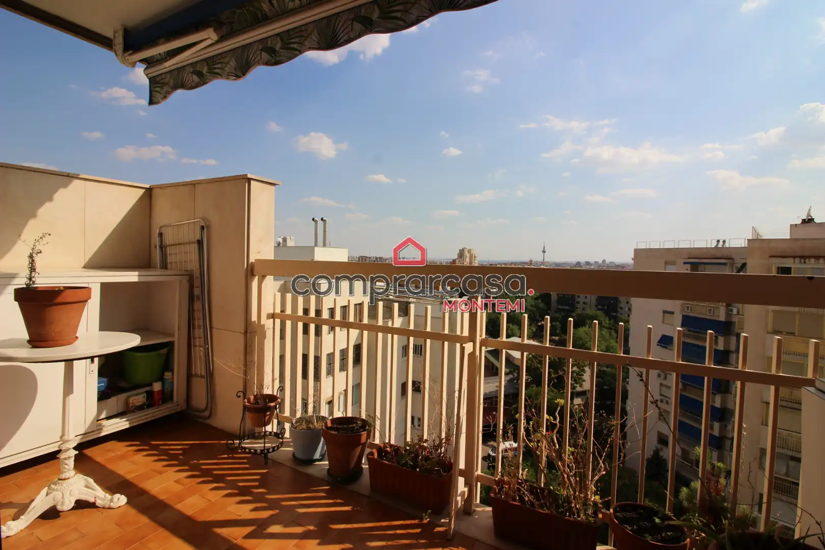 Terrasse von Wohnung zum Verkauf in Madrid mit Heizung, Parkett und Terrasse