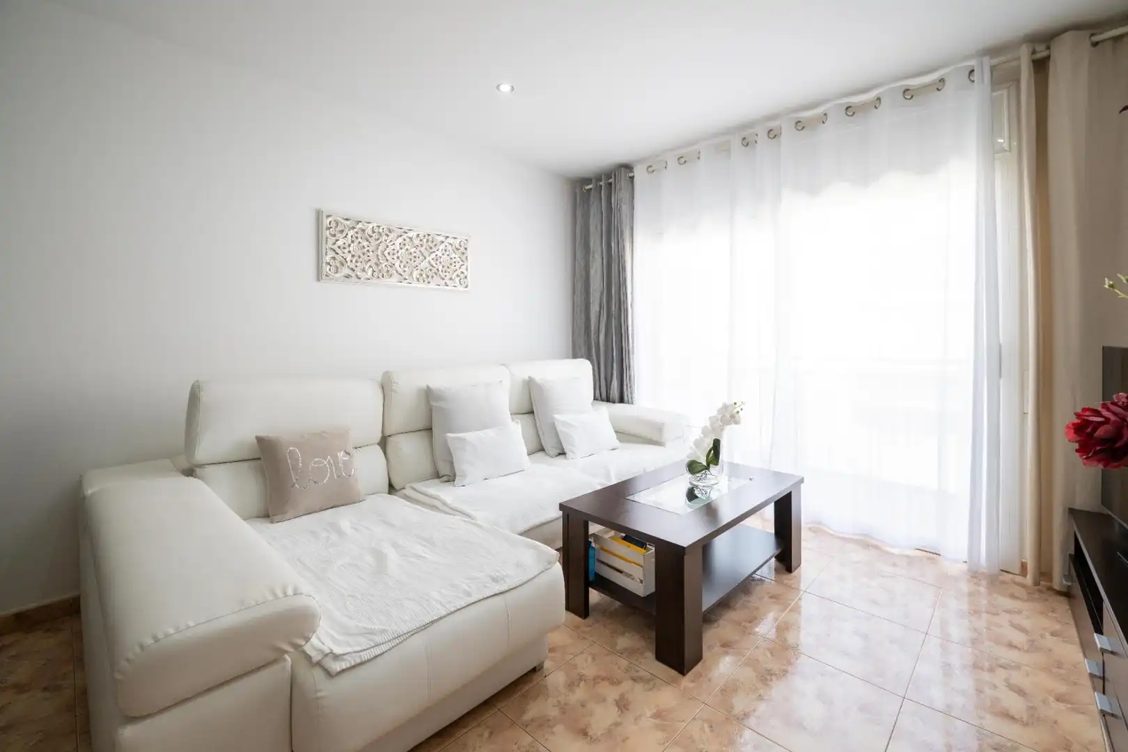 Sala de estar de Dúplex en venta en Mataró con Calefacción, Terraza y Balcón