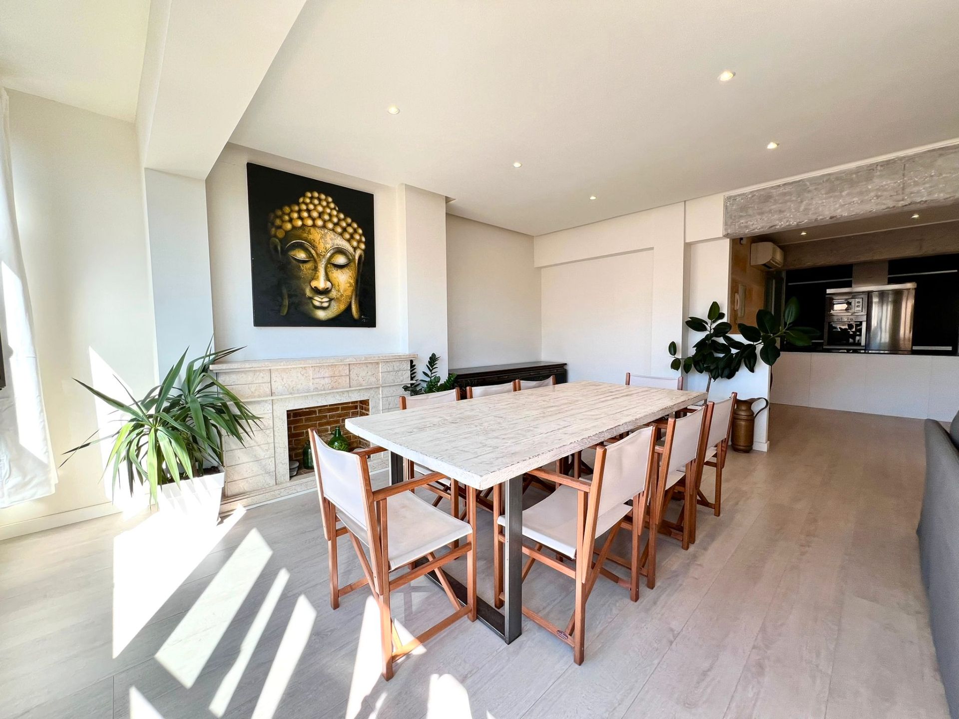 Dining room of Flat to rent in  Palma de Mallorca  with Air Conditioner, Heating and Furnished