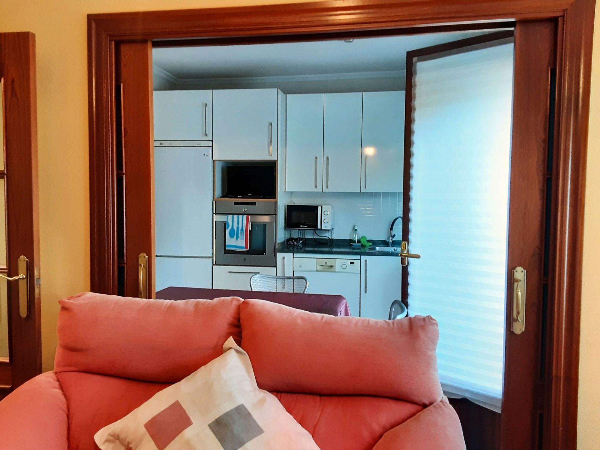 Sala d'estar de Pis en venda en Laudio / Llodio amb Moblat i Balcó