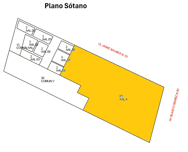 Business premises for sale in BLASCO IBAÑEZ 83, imagen 12