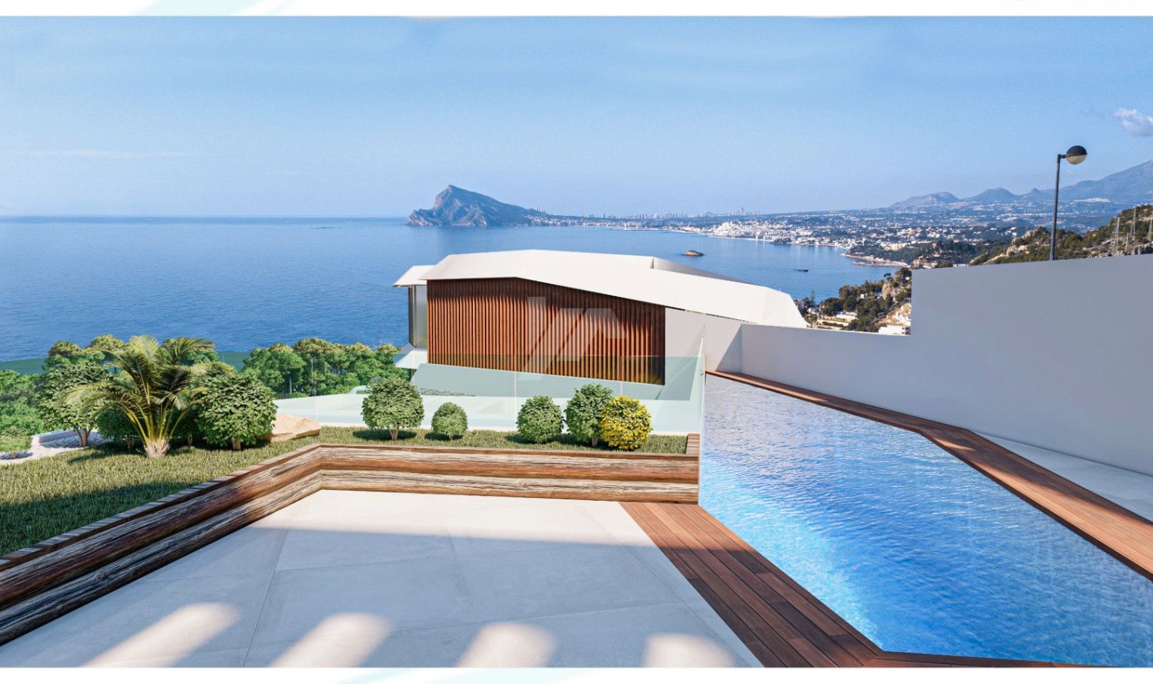 Swimming pool of House or chalet for sale in Altea  with Air Conditioner, Heating and Private garden