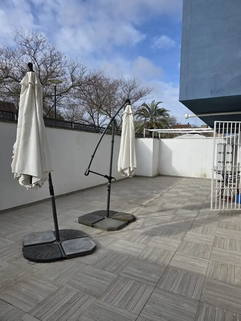 Terrasse von Wohnungen zum Verkauf in Badajoz mit Klimaanlage, Heizung und Abstellraum