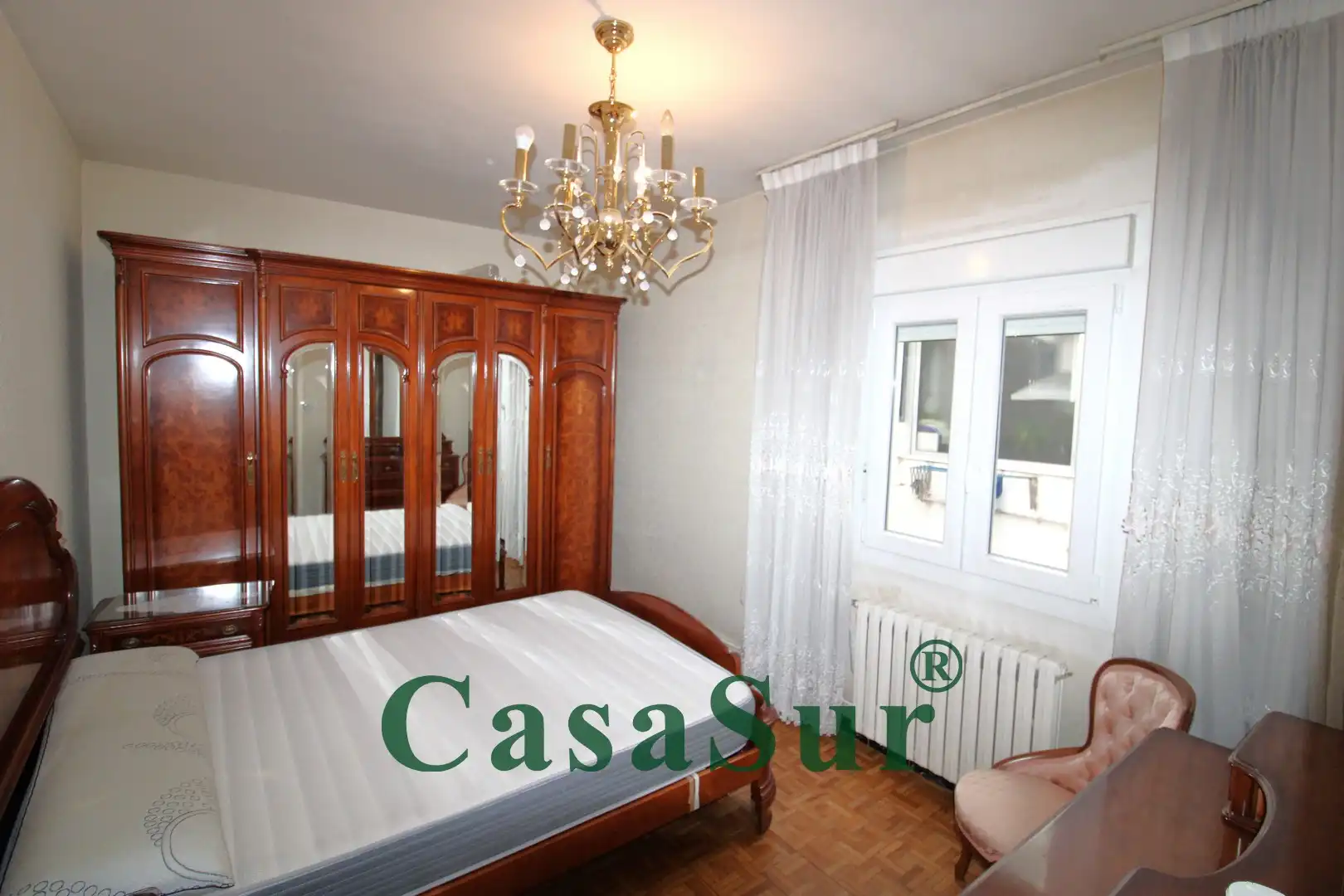Schlafzimmer von Wohnung zum Verkauf in Valladolid mit Heizung, Terrasse und Abstellraum