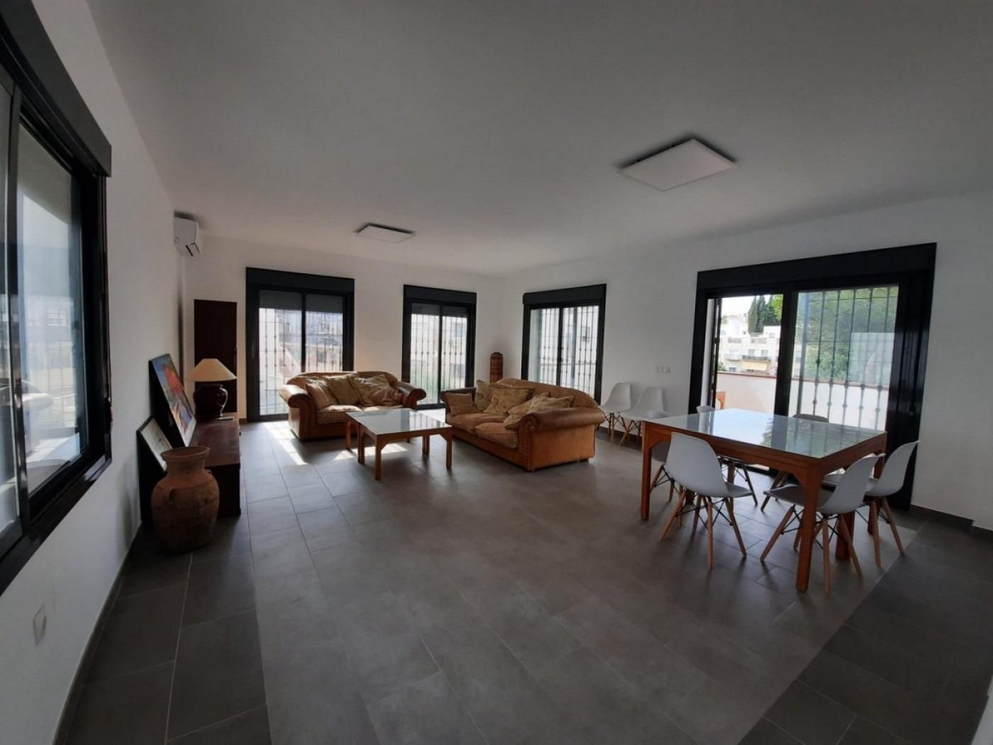 Living room of House or chalet to rent in Rincón de la Victoria  with Air Conditioner, Heating and Private garden