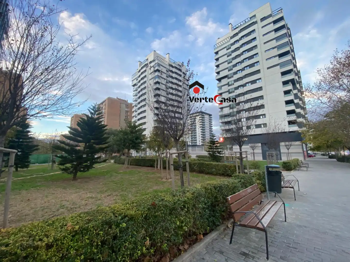 Exterior view of Flat for sale in Valencia  with Air Conditioner, Parquet flooring and Storage room