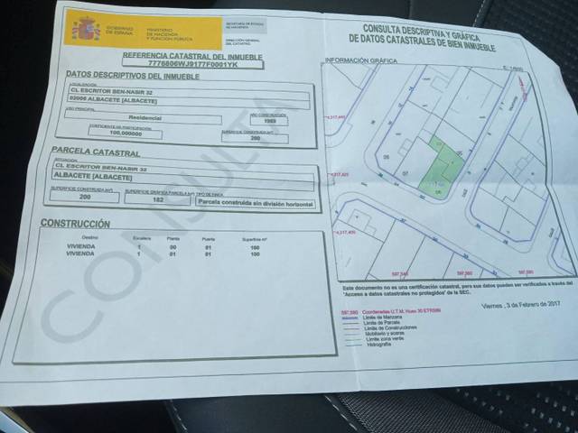 Terreno residencial en Venta en Calle Escritor Ben Nassir, 32 en San Pablo