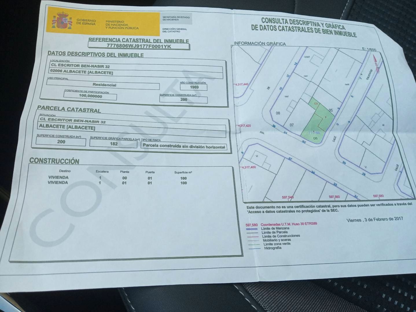 Residential for sale in  Albacete Capital