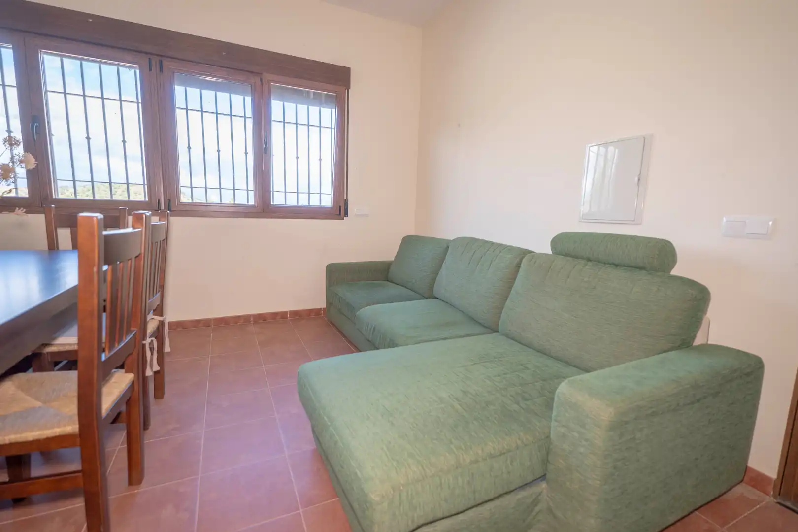 Sala d'estar de Casa o xalet en venda en Murtas amb Jardí privat, Terrassa i Piscina