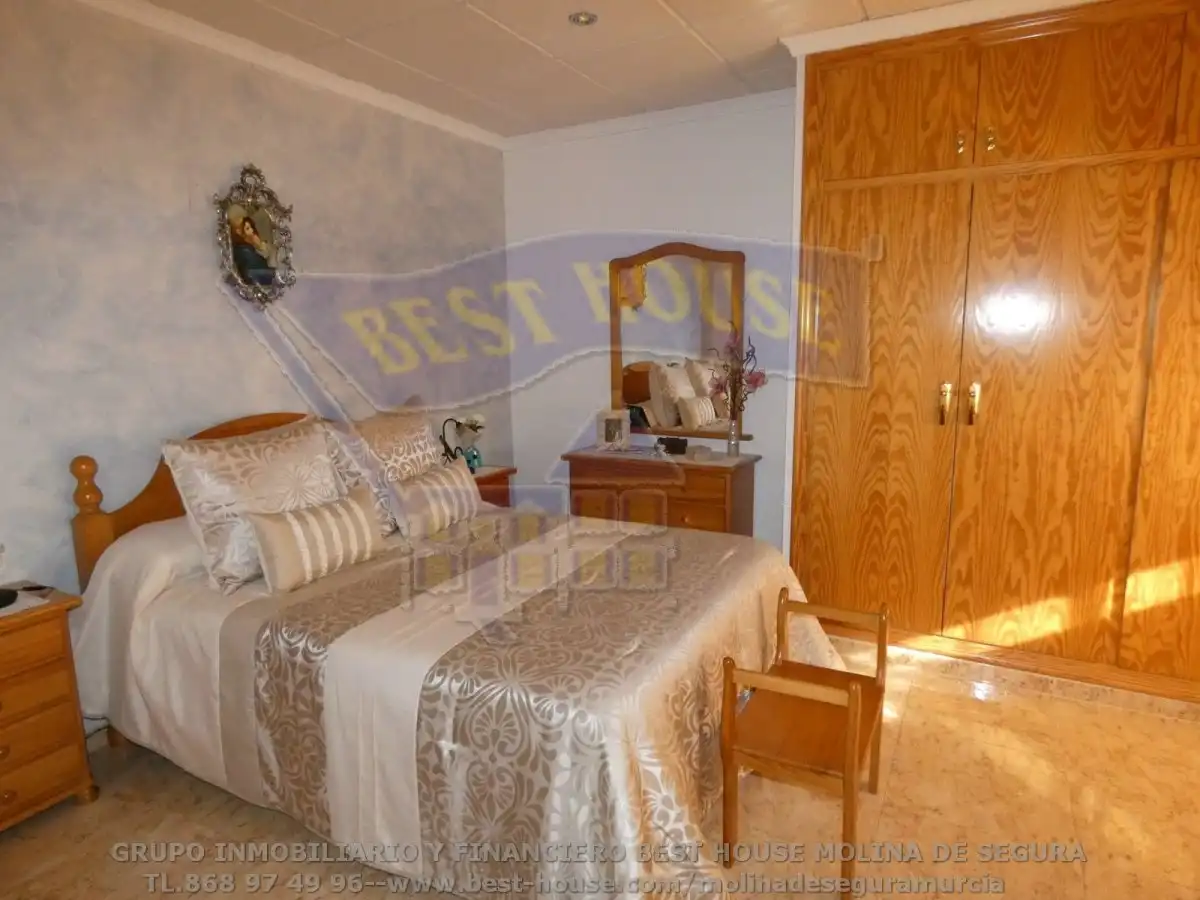 Bedroom of Houses for sale in Molina de Segura  with Air Conditioner, Heating and Terrace