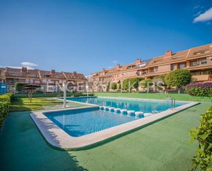 Exterior view of Single-family semi-detached for sale in Alicante / Alacant  with Air Conditioner, Heating and Private garden