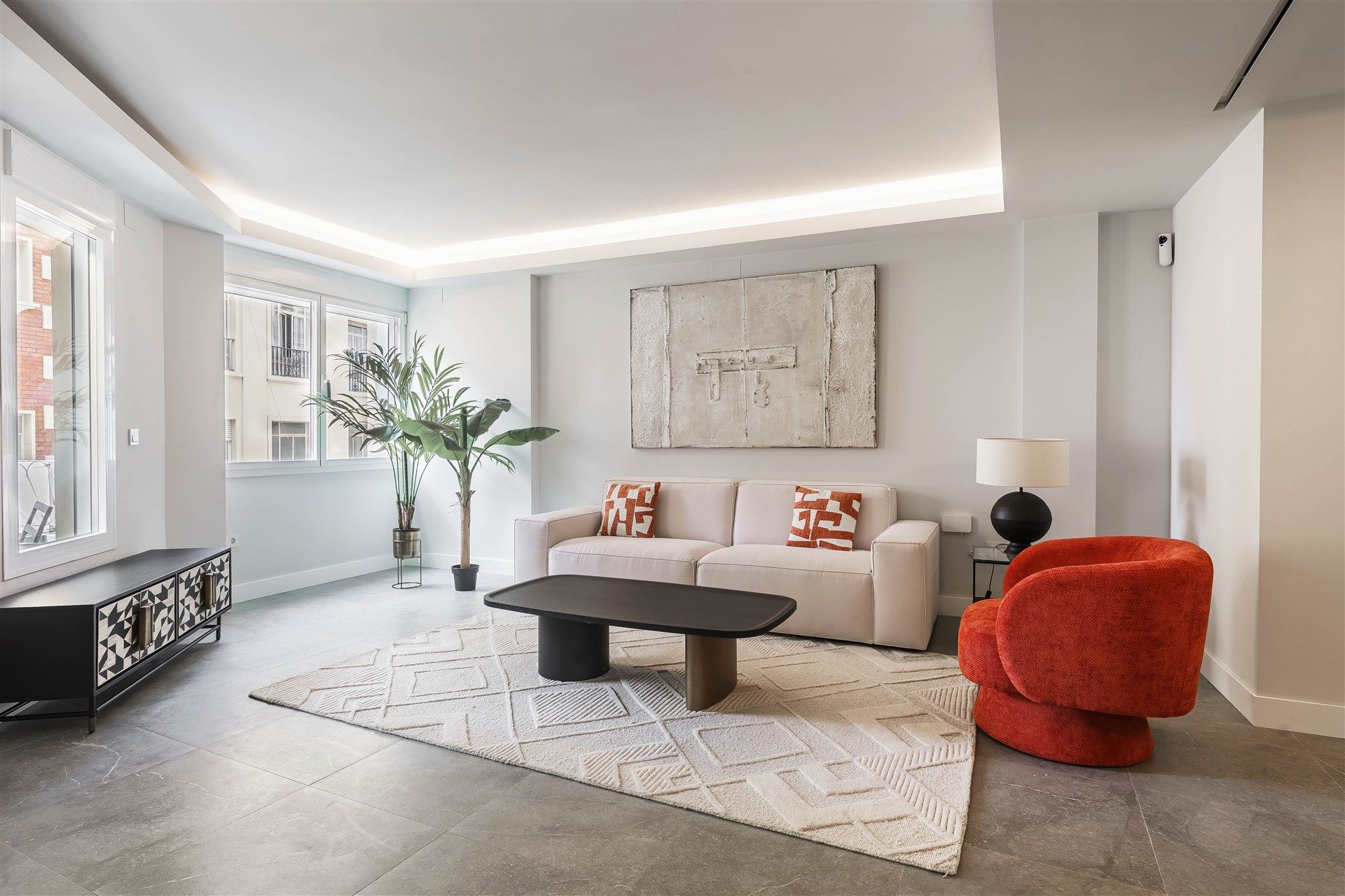 Sala d'estar de Apartament en venda en Málaga Capital amb Terrassa