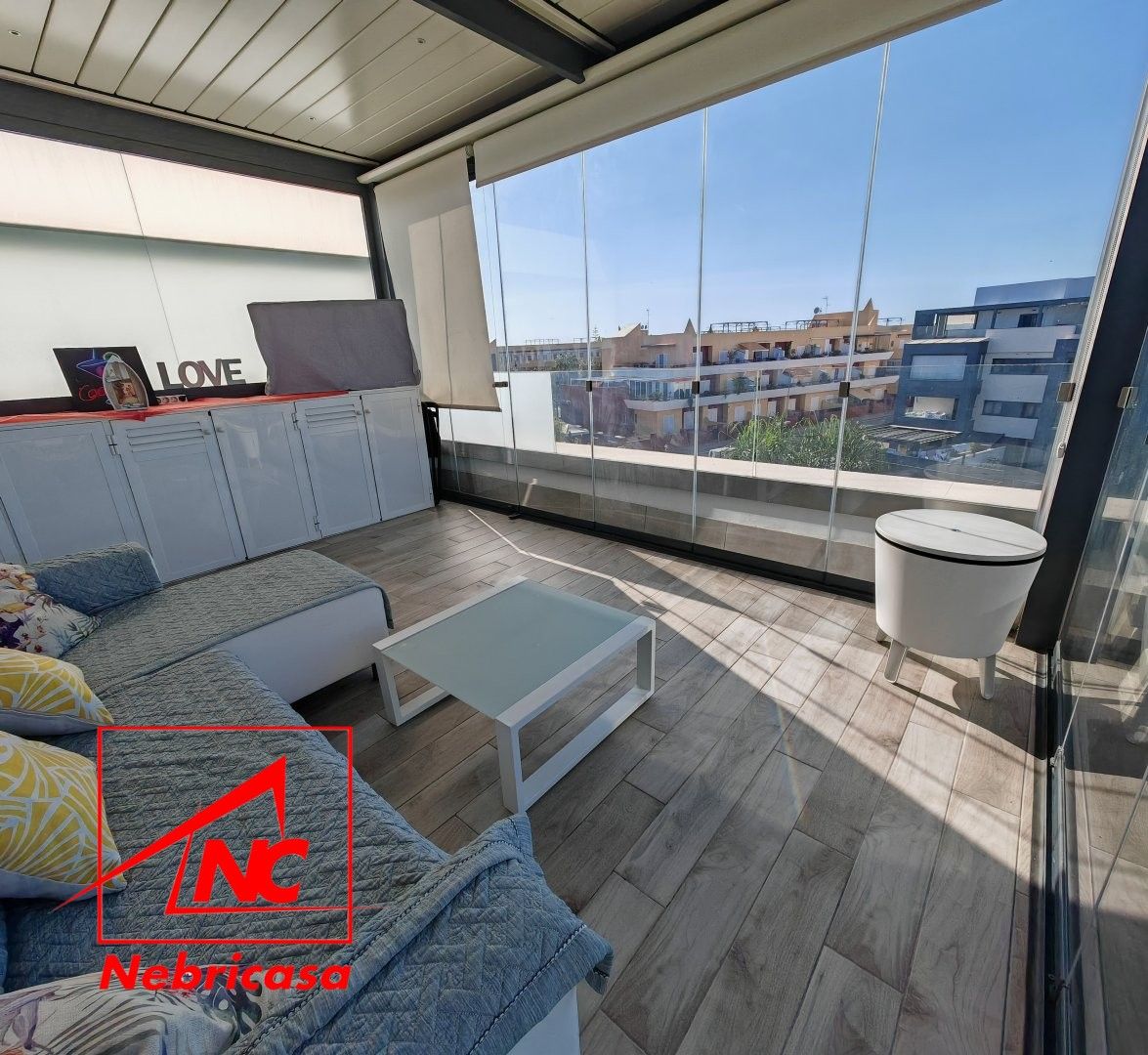 Terraza de Ático en venta en Sanlúcar de Barrameda con Aire acondicionado, Terraza y Piscina