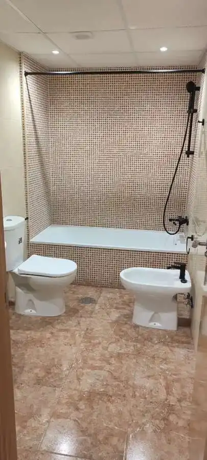Bathroom of Flat for sale in Guaro  with Terrace and Swimming Pool