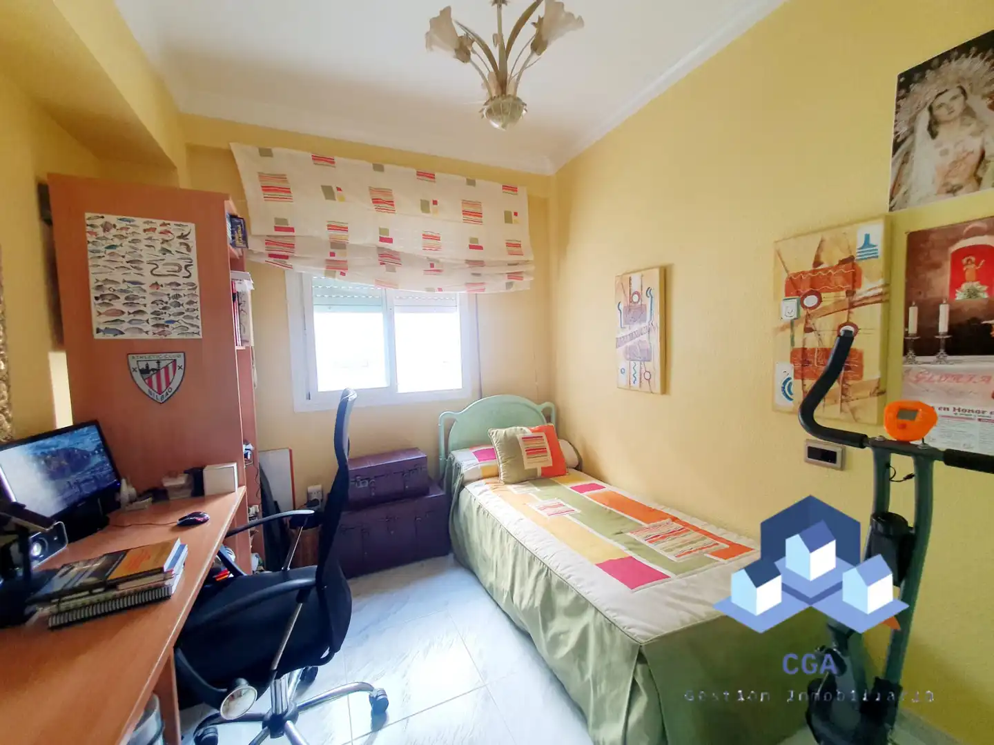 Bedroom of Flat for sale in Lorca  with Storage room, Furnished and Oven