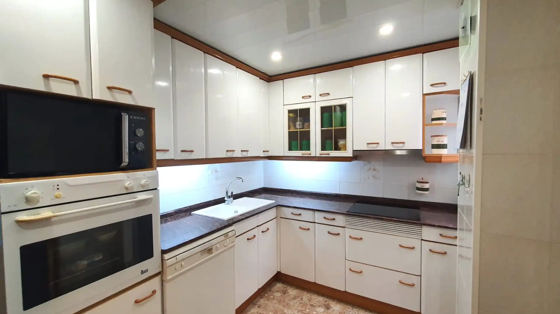 Kitchen of Flat for sale in Centre - Sant Josep - Sanfeliu