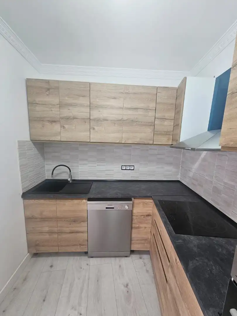 Kitchen of Flat for sale in Ingenio  with Parquet flooring, Terrace and Oven