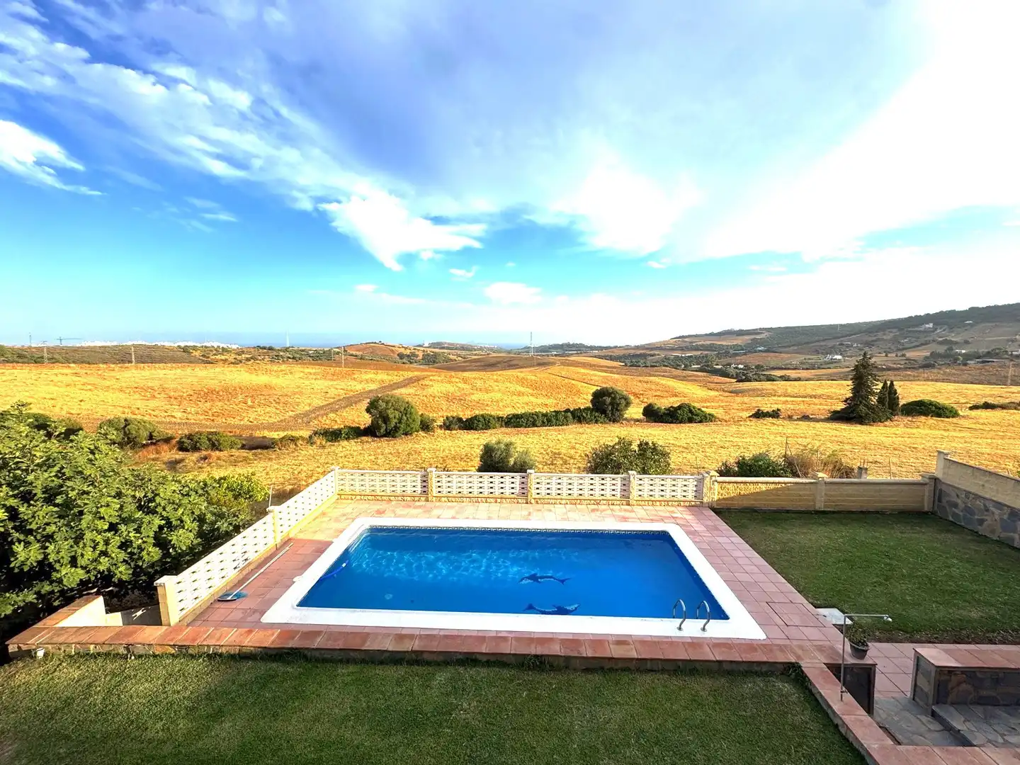 Swimming pool of Houses for rent in Casares  with Air Conditioner, Private garden and Terrace
