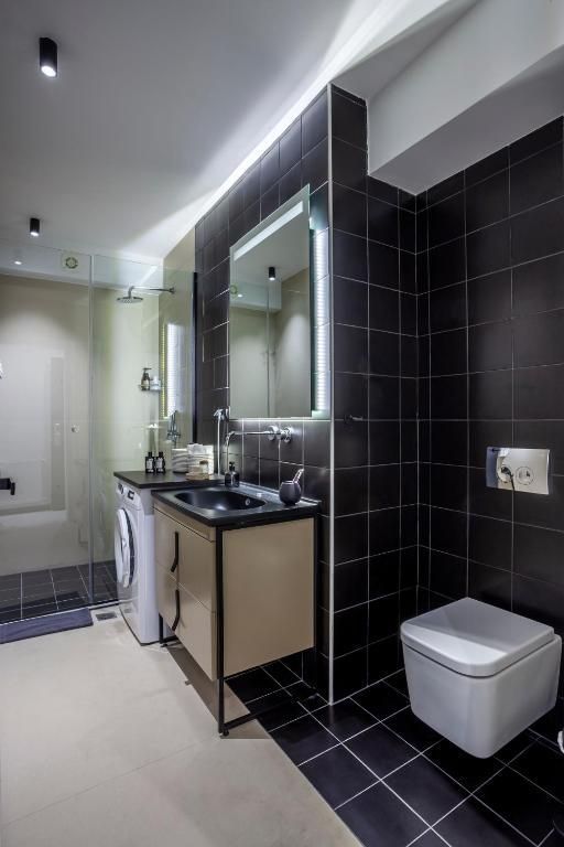 Bathroom of Apartment to rent in Torrelavega   with Air Conditioner, Storage room and Furnished