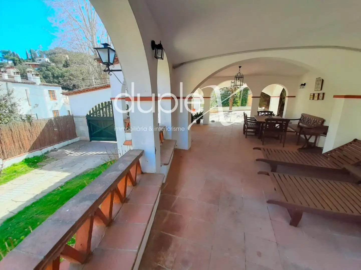Jardín de Finca rústica en venta en Òrrius con Aire acondicionado, Jardín privado y Terraza