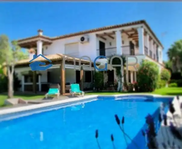 Vista exterior de Casa o chalet de alquiler en Sotogrande con Aire acondicionado, Jardín privado y Terraza