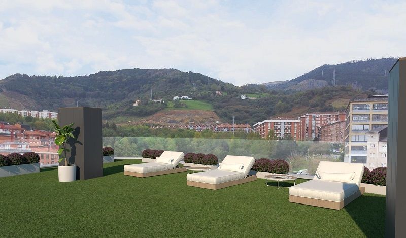 Terraza de Piso en venta en Bilbao  con Terraza