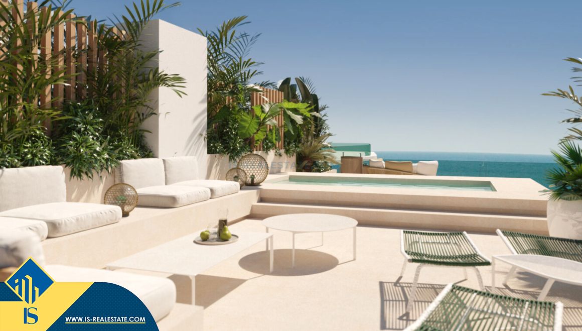 Terrace of Apartments for sale in Santa Eulària des Riu  with Terrace, Furnished and Community pool