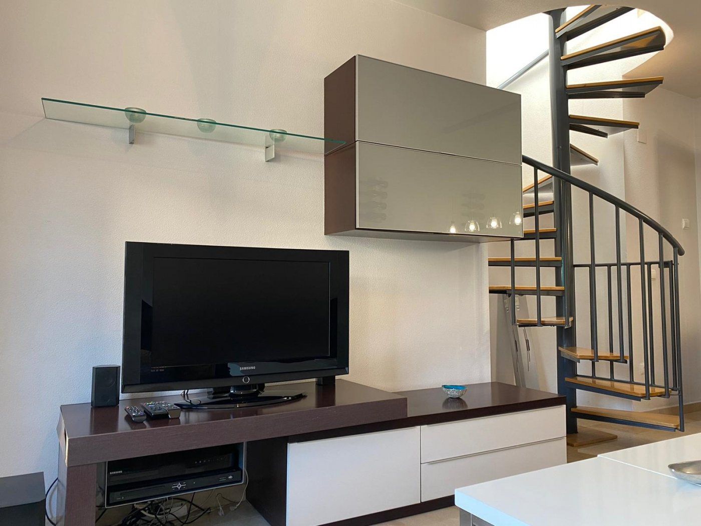 Living room of Attic to rent in Elche / Elx  with Air Conditioner and Terrace