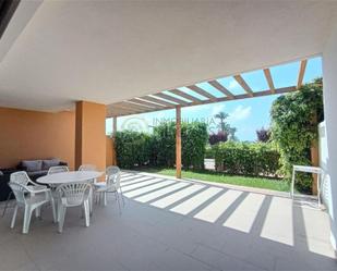 Terrace of Flat for sale in Villajoyosa / La Vila Joiosa  with Air Conditioner, Heating and Private garden