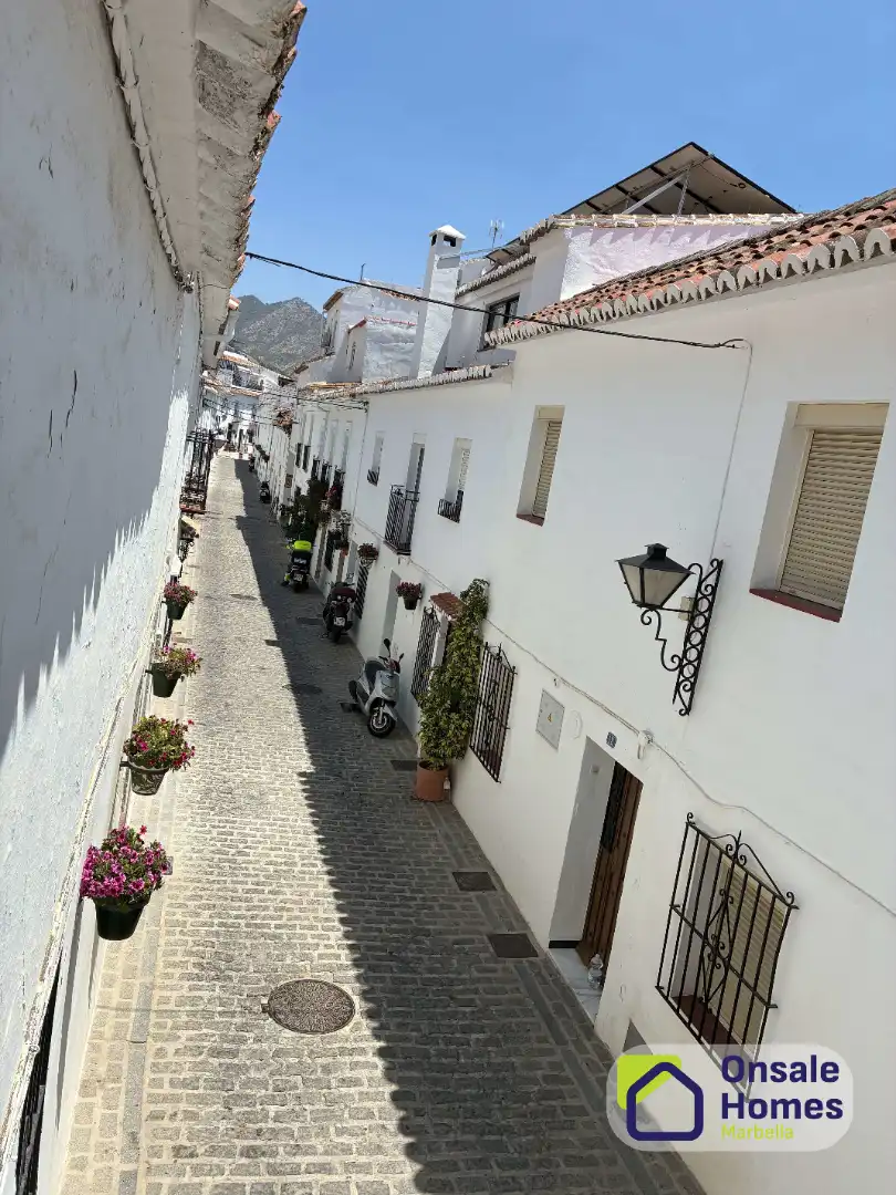Exterior view of Detached homes for sale in Mijas  with Private garden