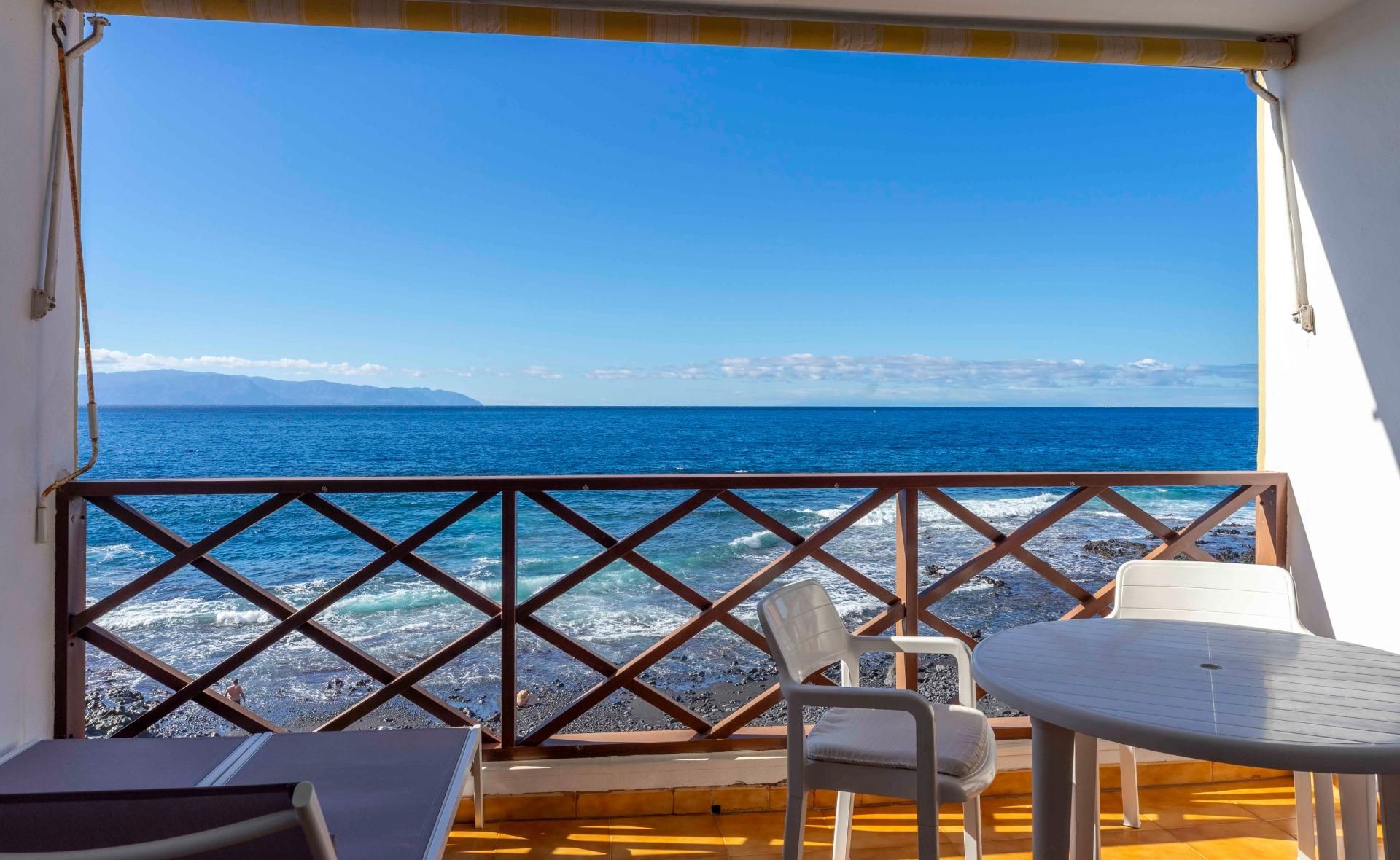 Dormitori de Apartament en venda en Santiago del Teide amb Jardí privat, Terrassa i Balcó